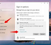 Image result for Forgot Pin Windows 1.0