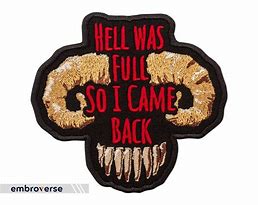 Image result for Funny Hell Patches