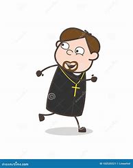 Image result for Priest Running Clip Art