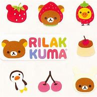 Image result for Rilakkuma Strawberry Stickers Printable