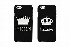 Image result for Boyfriend and Girlfriend Queen and King Phone Case