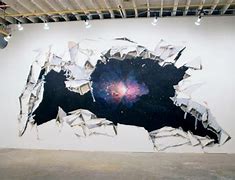 Image result for Painted Hole in the Wall Galaxy Mural