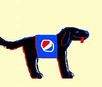 Image result for Funny Dog Eat a Pepsi