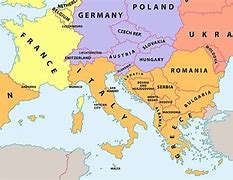 Image result for Southern Europe Map Countries