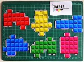 Image result for Tetris Papercraft