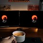 Image result for 2 Curved Monitors