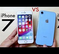 Image result for Side by Side XR iPhone 7 Plus
