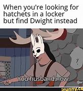 Image result for Dbd Dwight Brush Meme