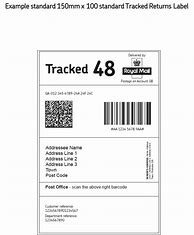 Image result for Shipping Label Example UK