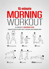 Image result for Simple Morning Workout