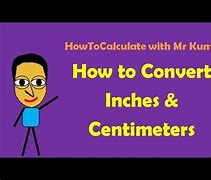 Image result for Excel Convert Cm to Inches