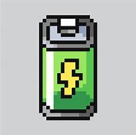 Image result for Pixel Art Battery