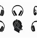 Image result for Logo with Headphones