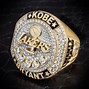 Image result for Kobe Bryant Championship Rings