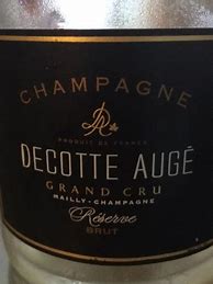 Image result for Auge Champagne Brut Millesime