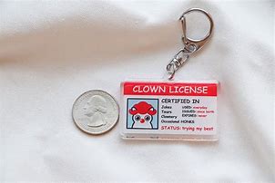 Image result for Clown Keychain