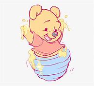 Image result for Winnie the Pooh Cute Black Background Photo