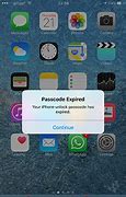 Image result for Passcode Expired iPhone Message