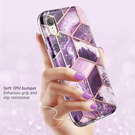 Image result for iPhone XR Cosmo Case Glitter Purple