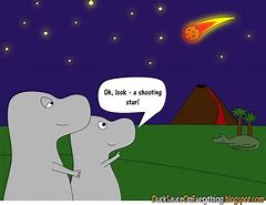 Image result for Shooting Star Dinosaur Meme
