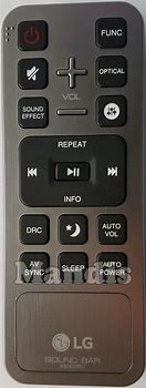 Image result for LG Sound Bar Remote Control