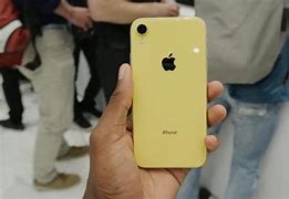 Image result for Yellow iPhone XR Front View