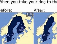 Image result for Sweden and Finland Map Meme