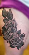 Image result for Gothic Rose Tattoo Designs