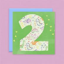 Image result for Number 2 Card