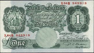 Image result for British 1 Pound Note