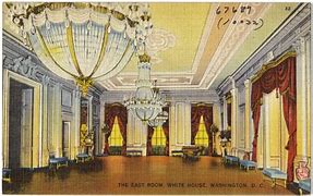 Image result for White House East Room 1800