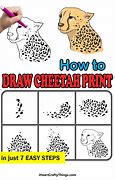 Image result for Cheetah Print Pattern Drawing