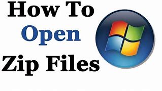 Image result for Open Zip Files Windows 7