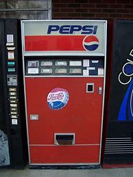 Image result for Pepsi Cola Soda Machine