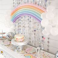 Image result for Pastel Rainbow Birthday Party Ideas
