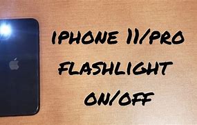 Image result for Turn Off Flashlight On iPhone 11