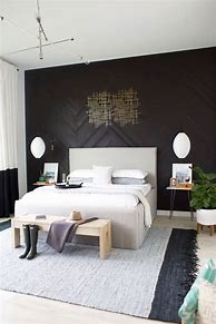 Image result for Black Accent Wall Bedroom