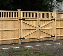 Image result for Double Gates for Fences