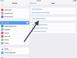 Image result for Fix iPad Network Settings
