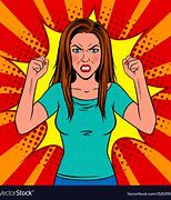Image result for Angry Woman with Bat