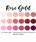 Image result for Curate Your Style Rose Gold Palette