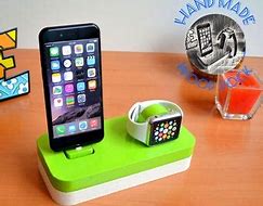 Image result for Wood Apple Watch Dock