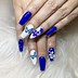 Image result for Royal Blue Matte Nail Polish