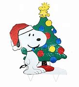 Image result for Snoopy Woodstock Christmas Tree