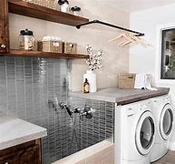 Image result for Laundry Room Wall Clothes Hanger