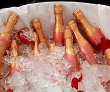 Image result for Mini Pink Champagne Bottles