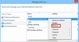 Image result for How to Remove Internet Exploer Add-Ons