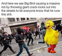 Image result for Big Bird 1812 Meme