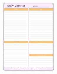 Image result for Printable Day Planner Pages