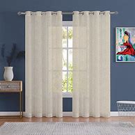 Image result for Oatmeal Horizontal Striped Curtains